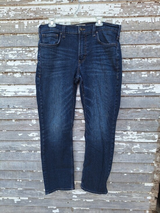 Silver Jeans Other - Silver Jeans The Athletic Slim Dark Blue Denim Pants Size 36 X 32